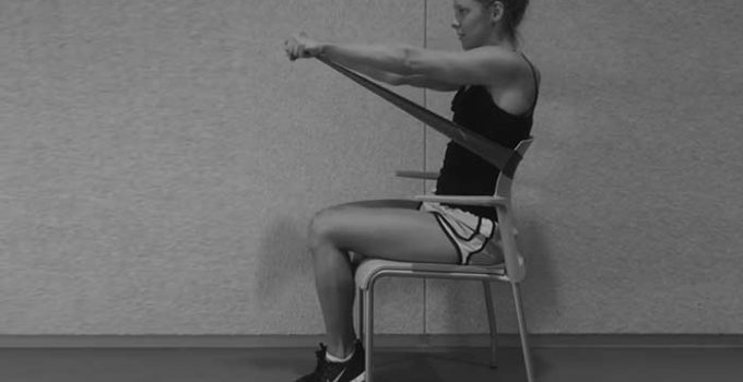 Best seated seniors resistance band exercises
